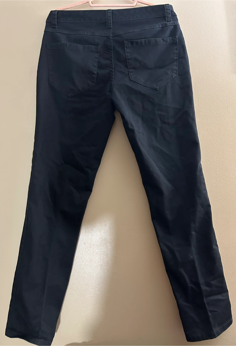 Van Heusen Flex 32x32 Slim Mens Black Pants - photo 4