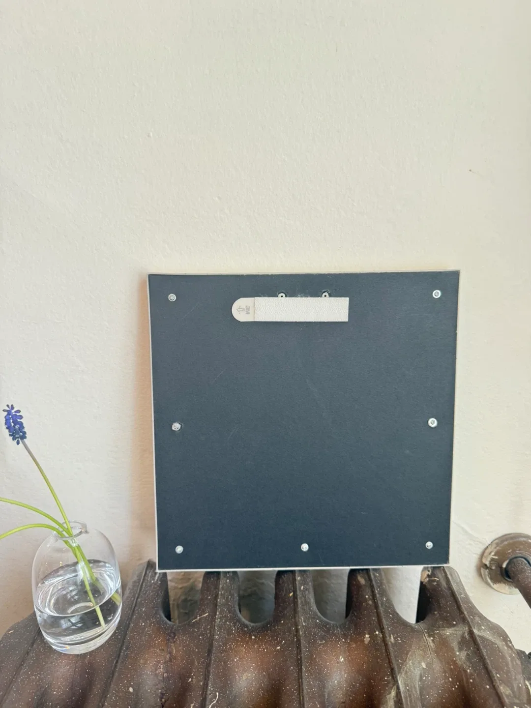 Small square mirror w/ mirrored frame image indicator(5)