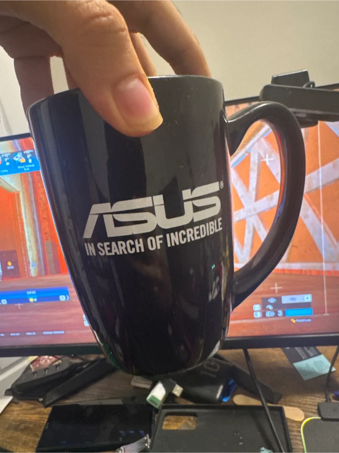 ASUS Black Coffee Mug - In Search of Incredible
