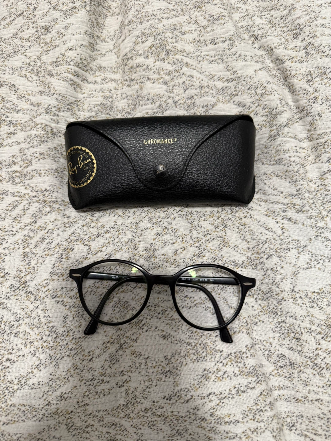 Ray-Ban RB7118 Black Eyeglasses