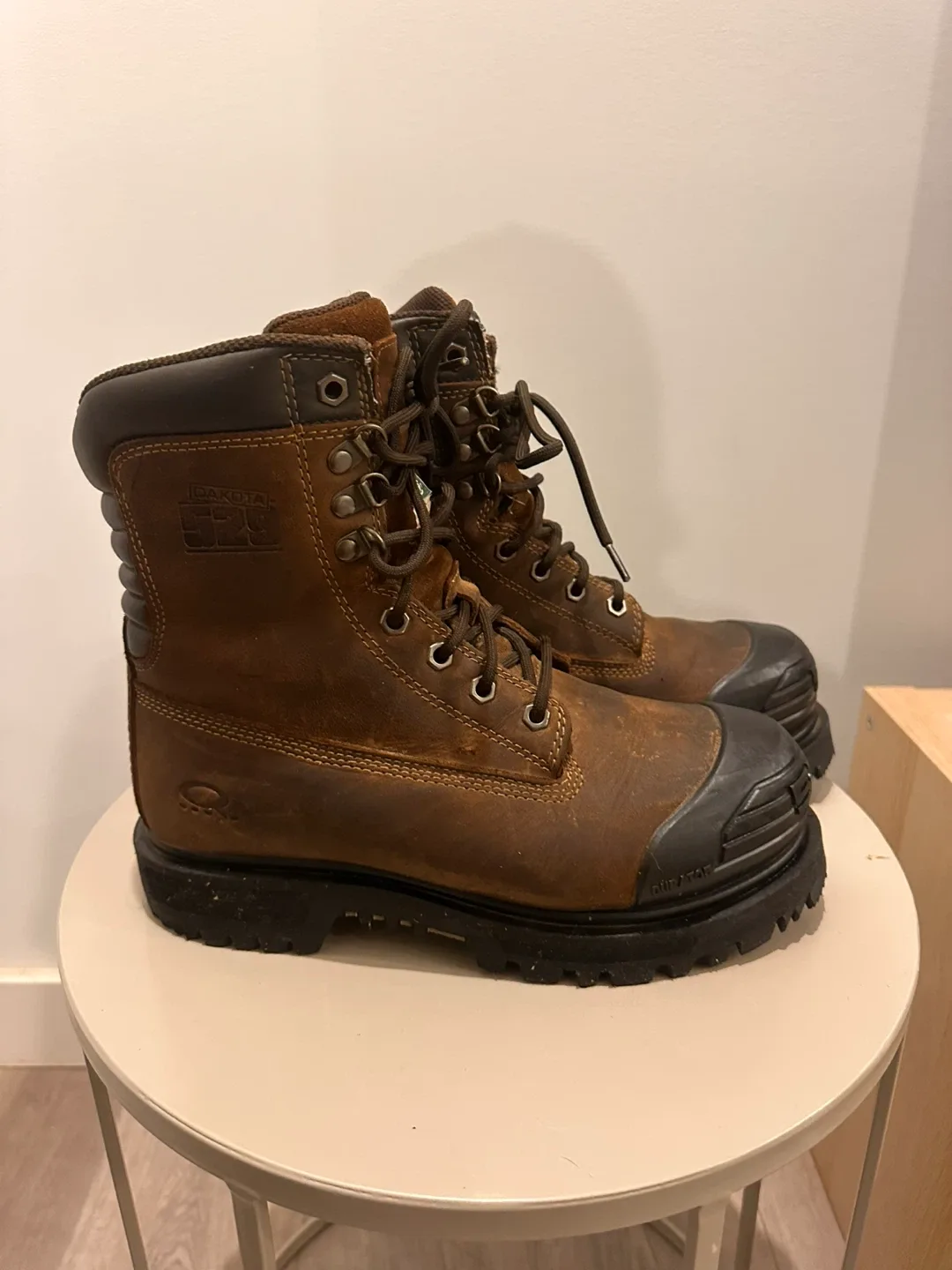 Dakota T-Max Brown Leather Work Boots