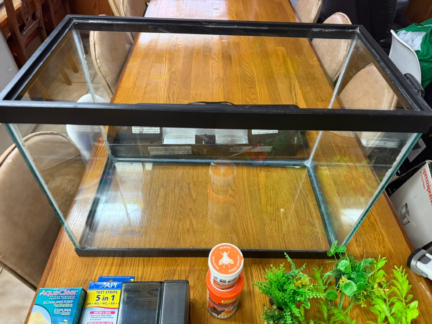 Fish Tank with Accessories