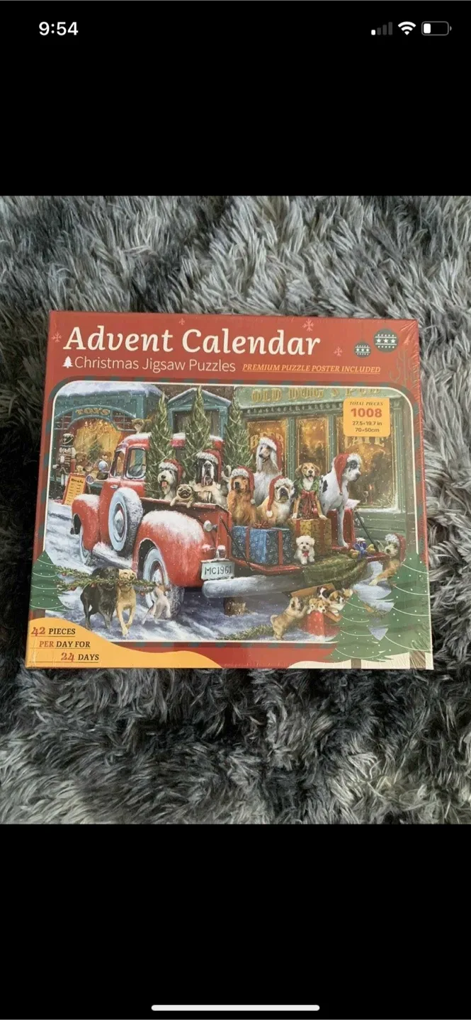 Christmas Jigsaw Puzzle Advent Calendar 1008 Pieces image indicator(2)