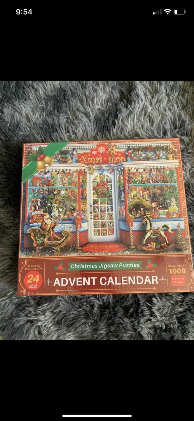 Christmas Jigsaw Puzzle Advent Calendar 1008 Pieces image indicator(3)