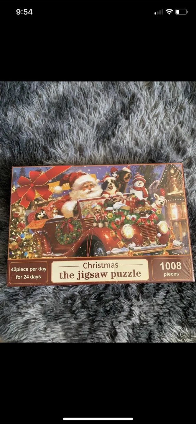Christmas Jigsaw Puzzle Advent Calendar 1008 Pieces image indicator(4)
