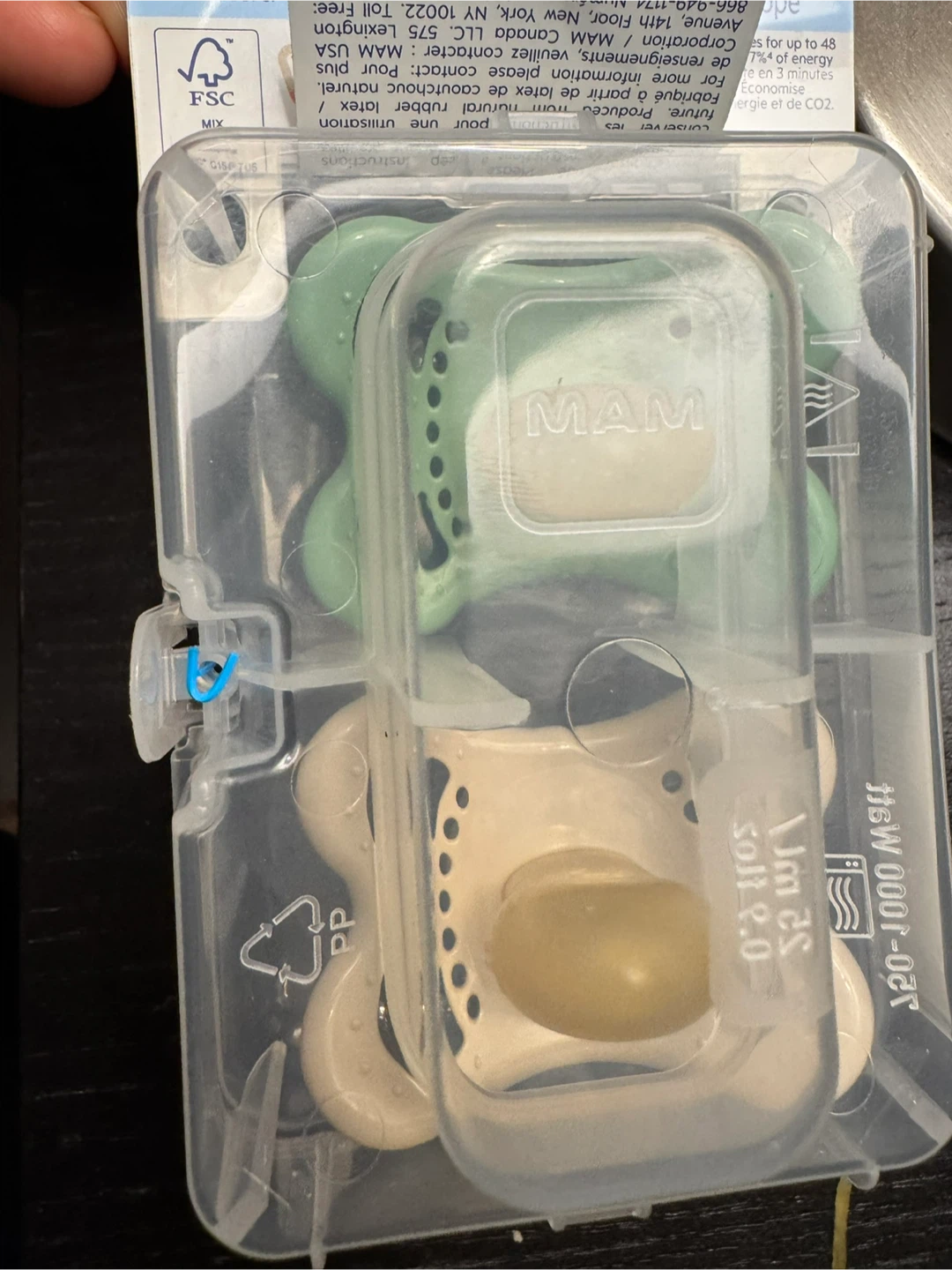 New MAM Original Pacifiers 0-6 Months - photo 2