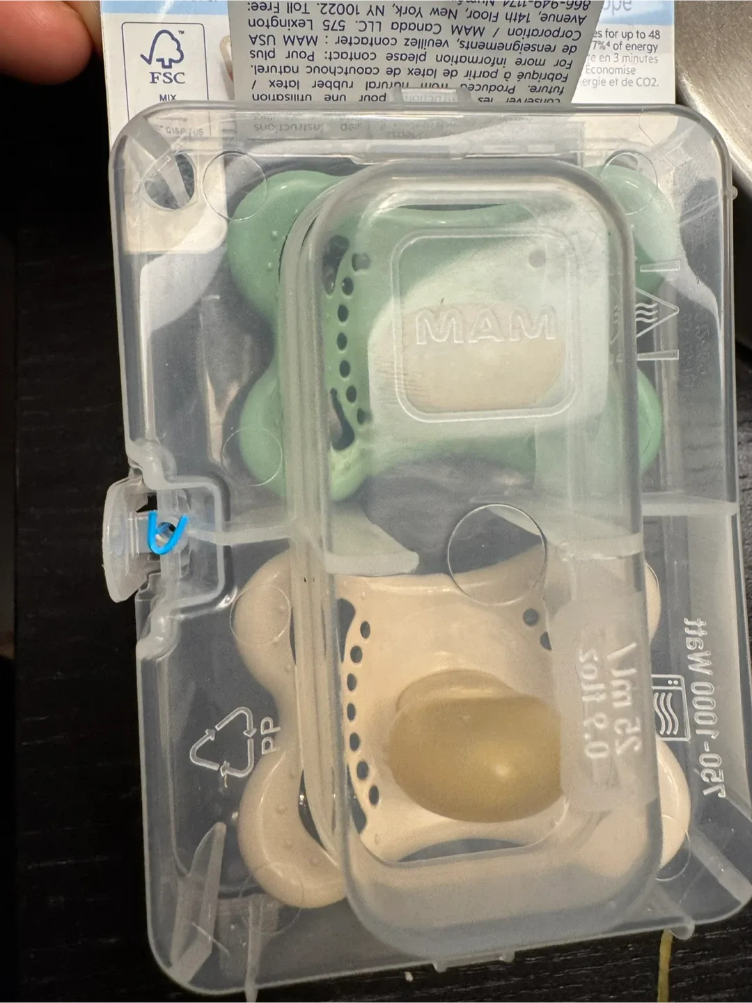 New MAM Original Pacifiers 0-6 Months image indicator(2)