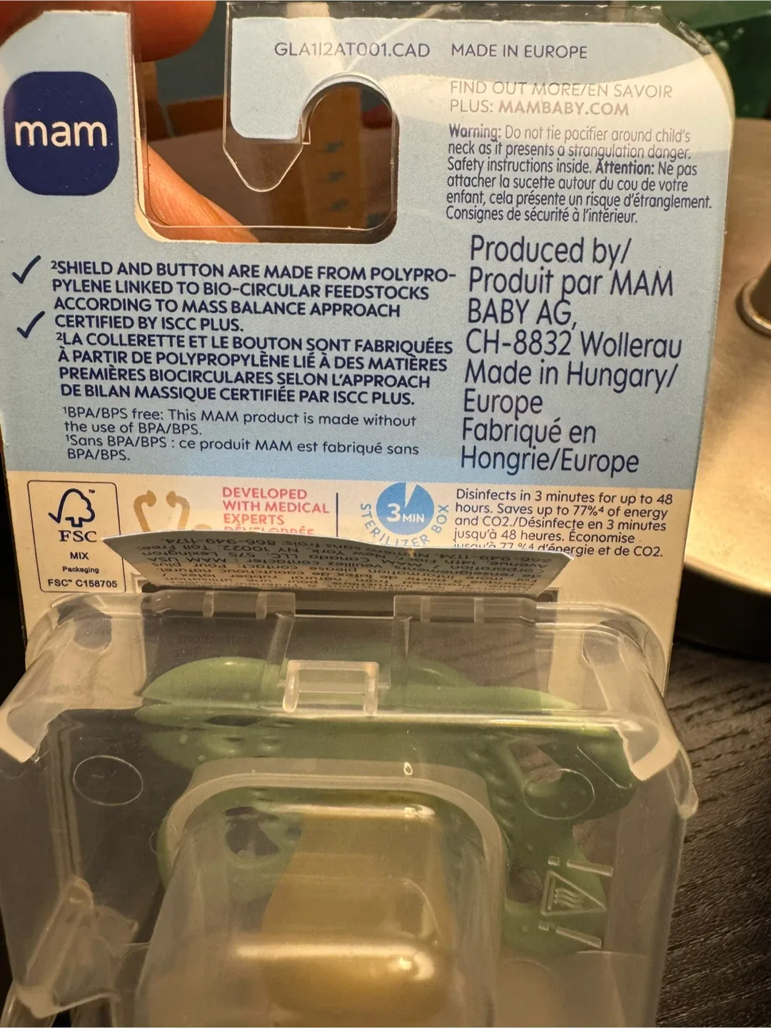 New MAM Original Pacifiers 0-6 Months image indicator(3)