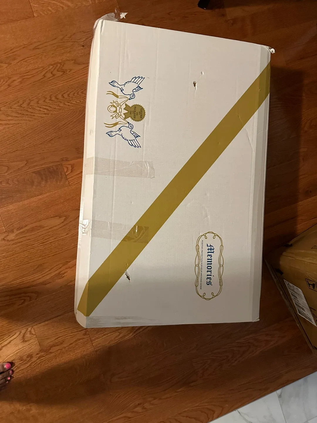 David's Bridal Ivory Wedding Dress image indicator(5)