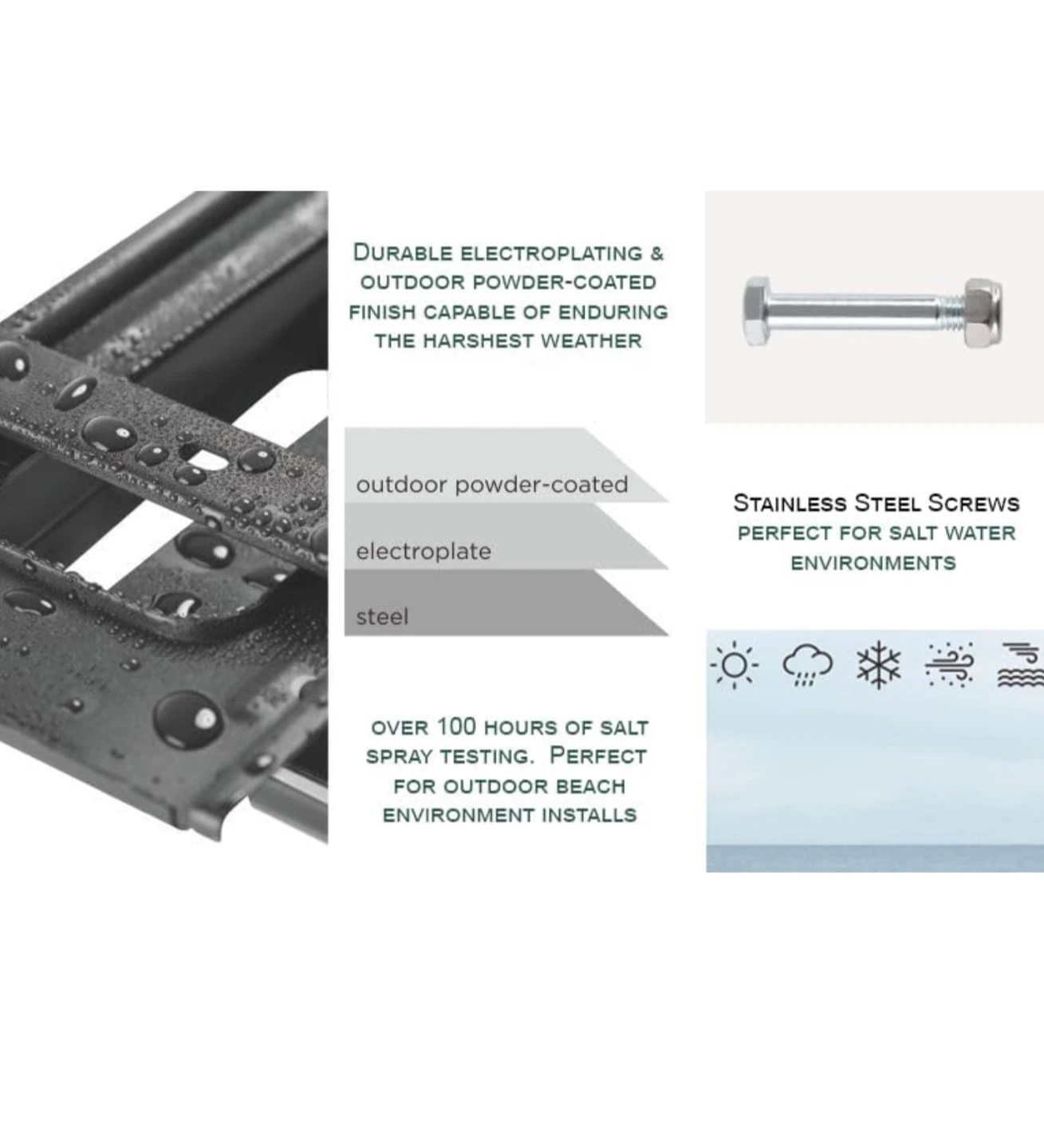 ynVISION.DESIGN Outdoor Weatherproof Articulating TV Wall Mount - photo 5