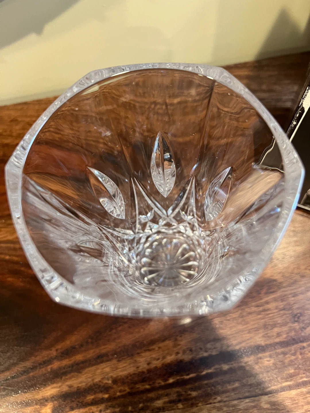 Vintage Crystal Vase - photo 3