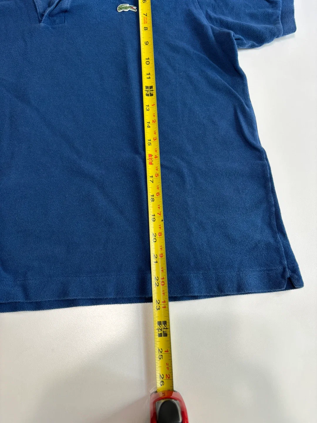 Lacoste Blue Polo Shirt - Size 5 or Large image indicator(5)