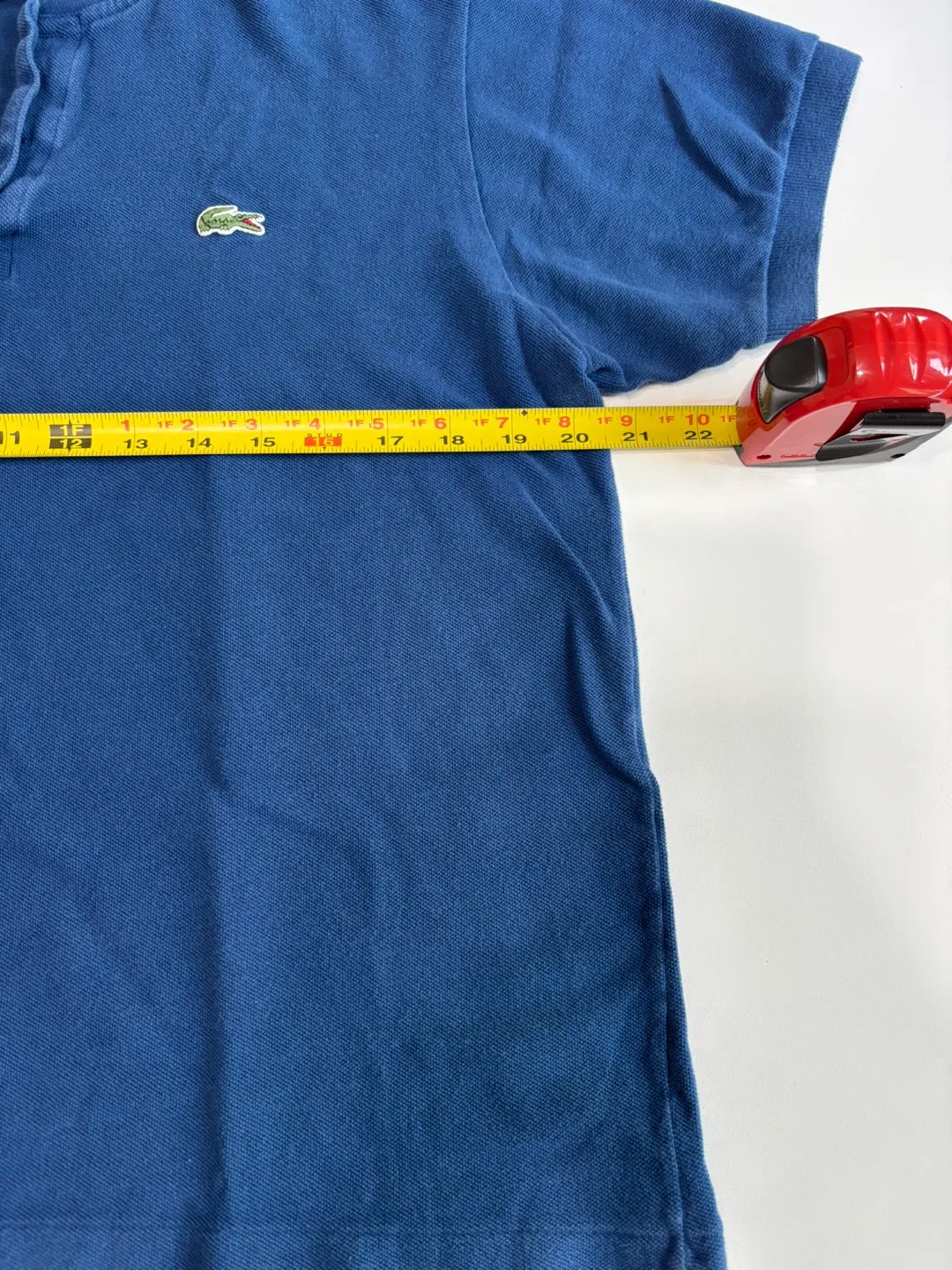 Lacoste Blue Polo Shirt - Size 5 or Large image indicator(6)