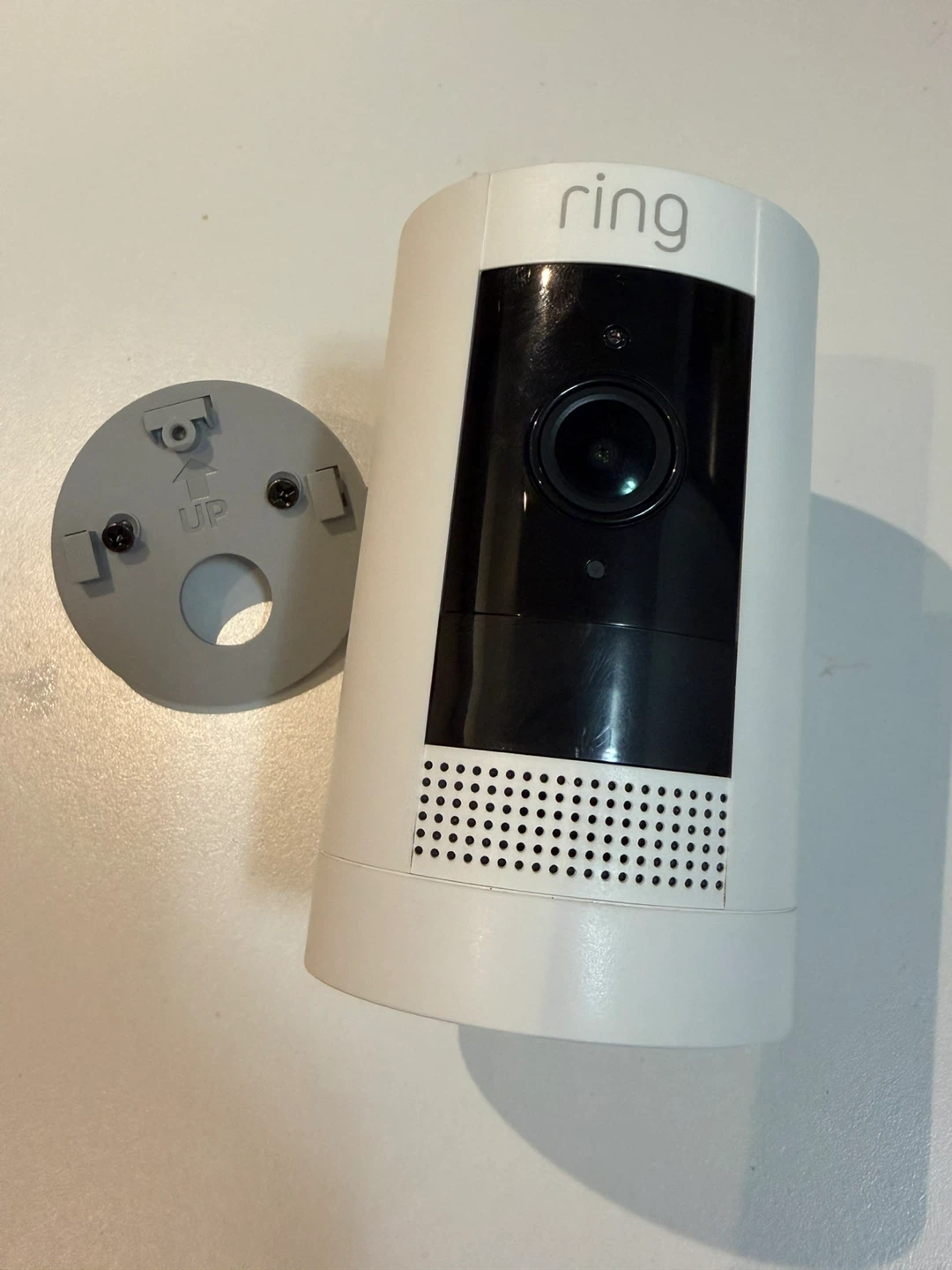 Ring Stick Up Cam Battery - White - photo 2