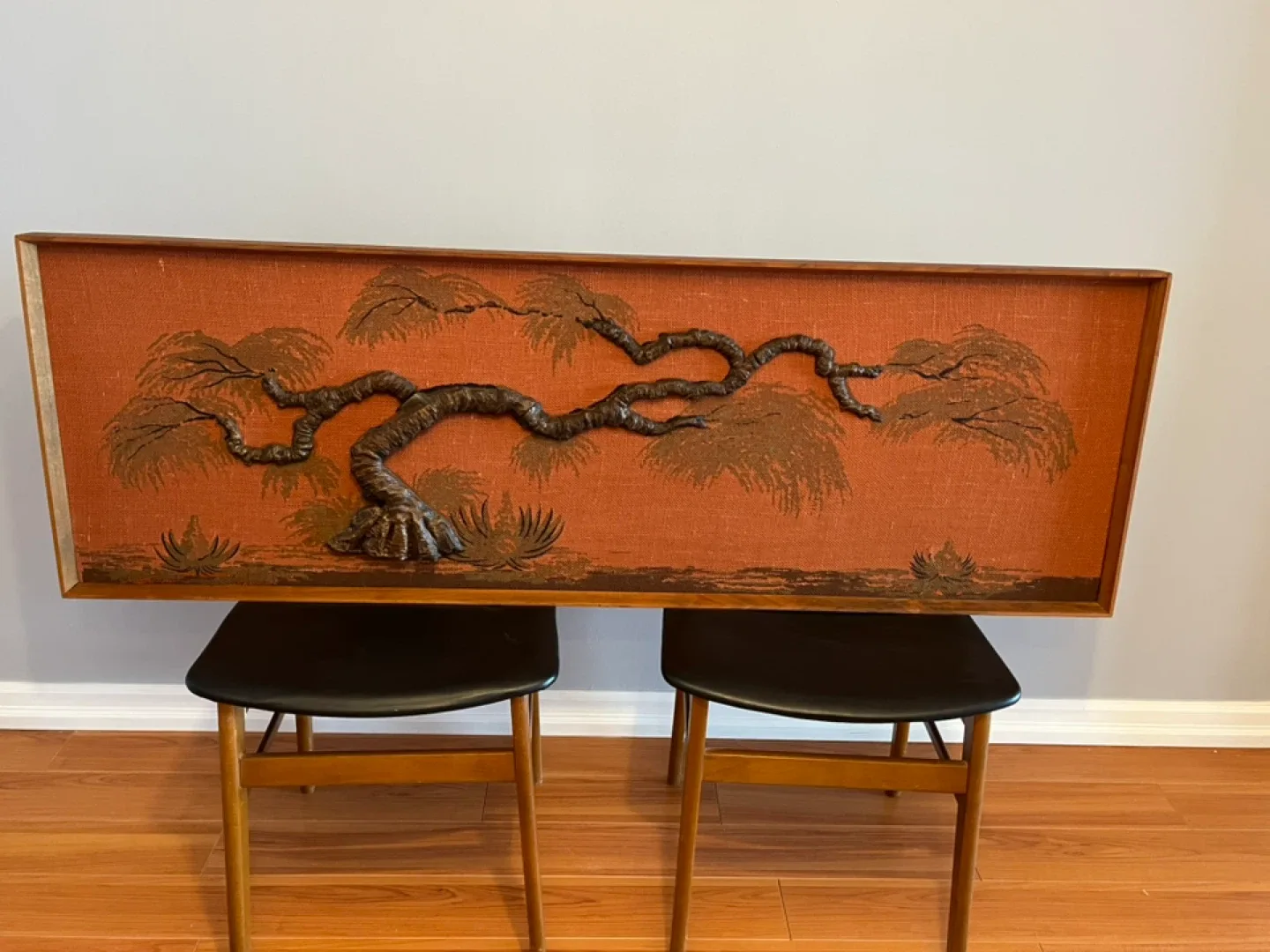 Framed Tree Art, 62" x 23" image indicator(6)