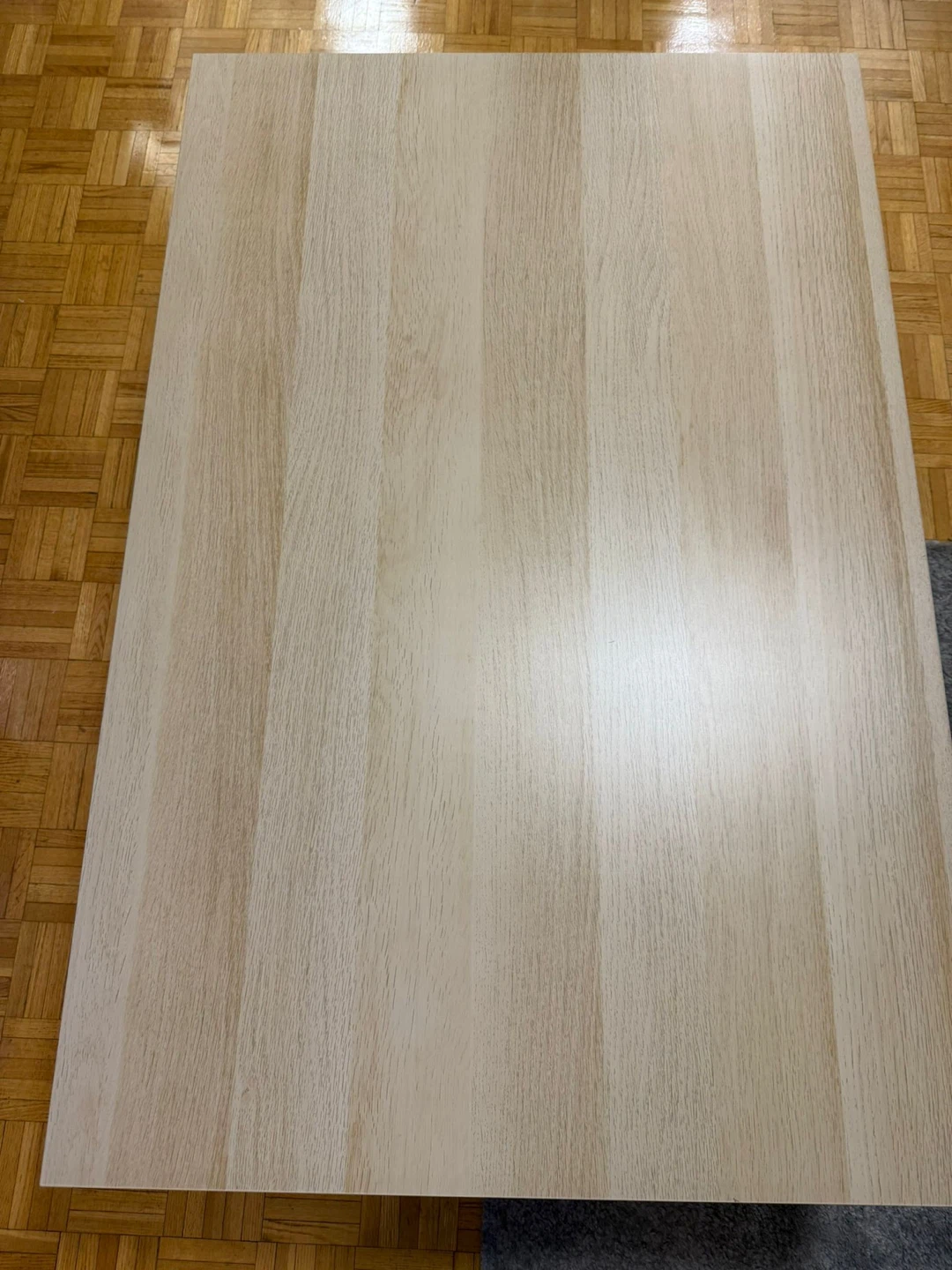 Light Wood Coffee Table with Shelf - photo 3