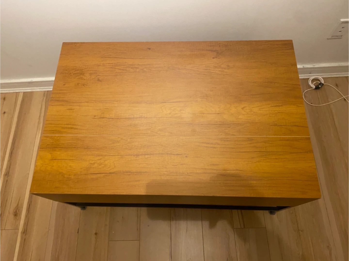 Lift-Top Coffee Table - Wood & Metal Frame - photo 3