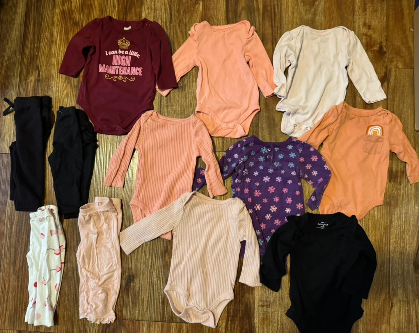 Baby Girl Clothes Bundle, 3-6M