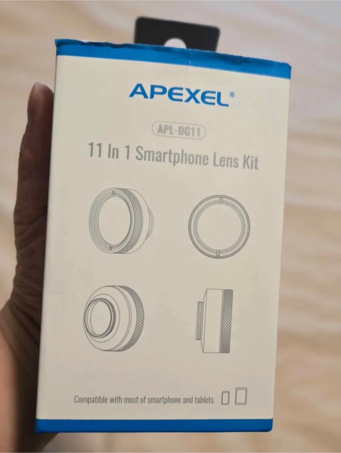 Apexel APL-DG11 11 in 1 Smartphone Lens Kit - New