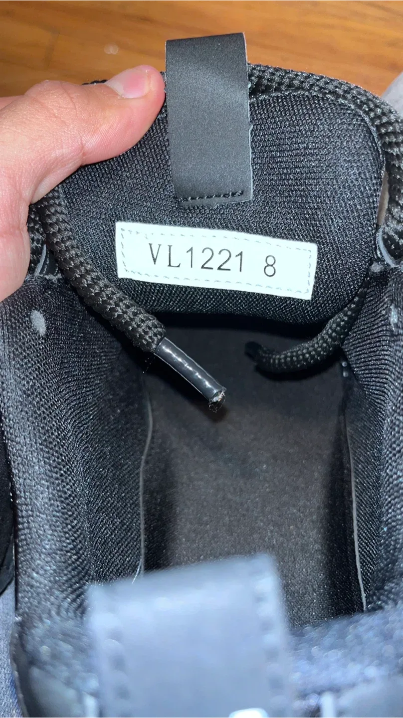 Louis Vuitton Black Skate Sneakers Size 8 image indicator(5)