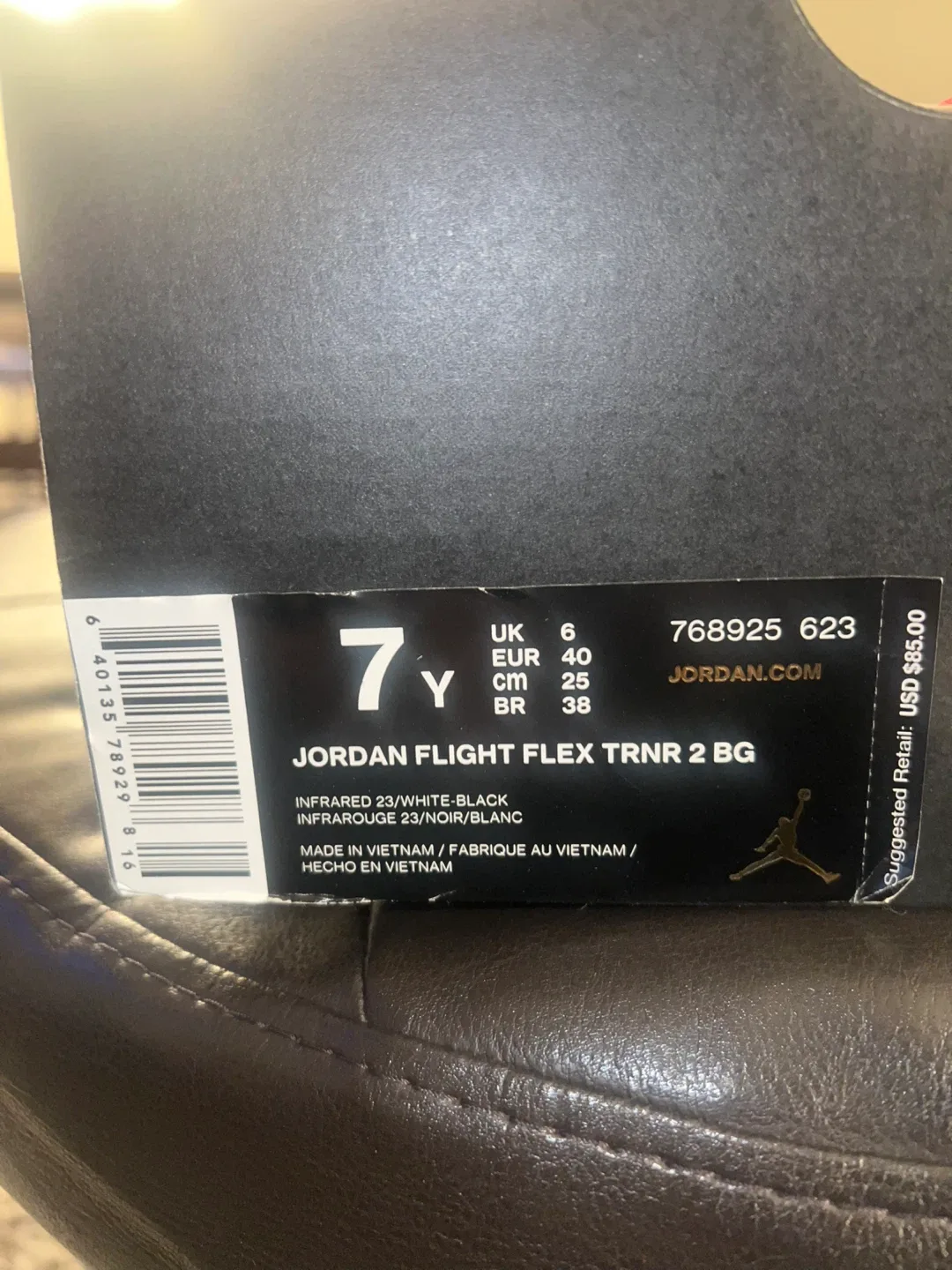 Jordan Flight Flex Trnr 2 BG - Size 7Y image indicator(2)