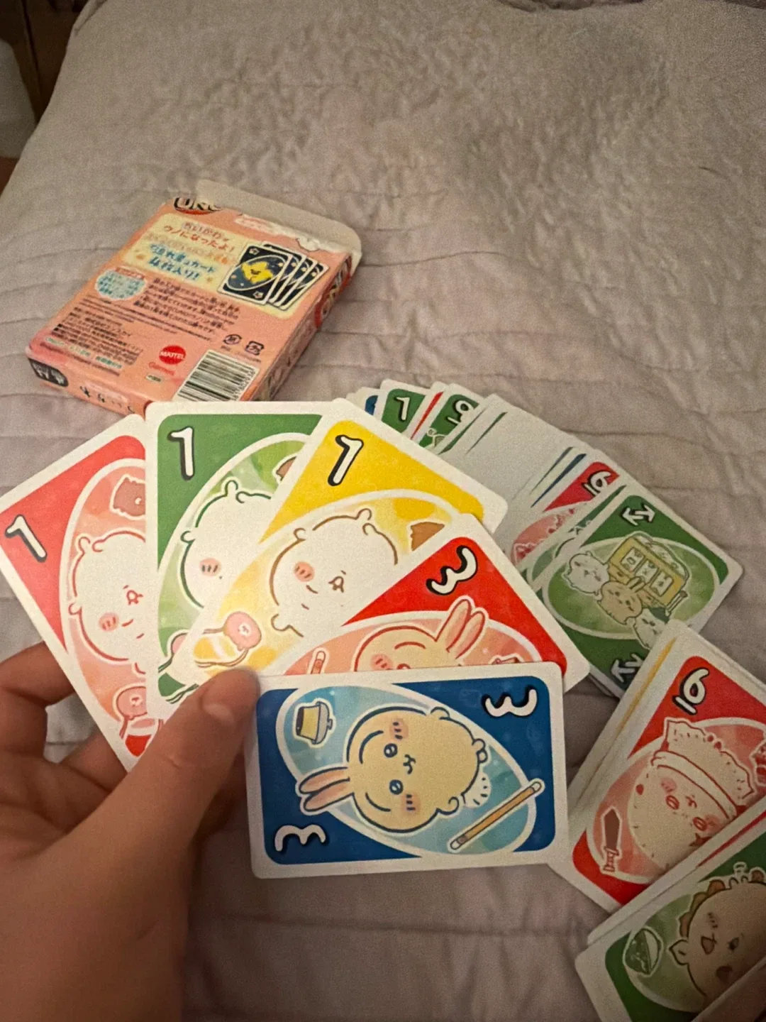 RARE JAPANESE UNO Chiikawa Card Game image indicator(4)