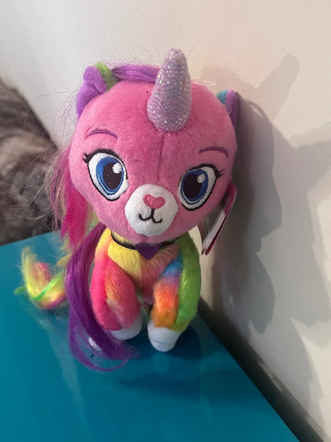 🌈 RARE New Rainbow Butterfly Unicorn Kitty Plushies