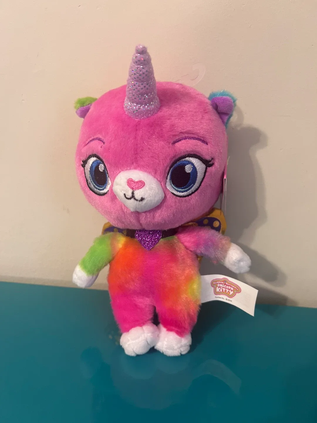 🌈 RARE New Rainbow Butterfly Unicorn Kitty Plushies image indicator(6)