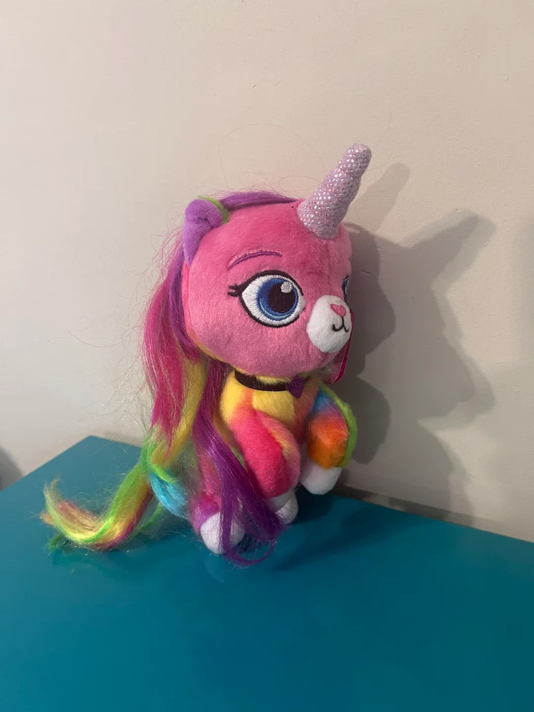 🌈 RARE New Rainbow Butterfly Unicorn Kitty Plushies image indicator(2)