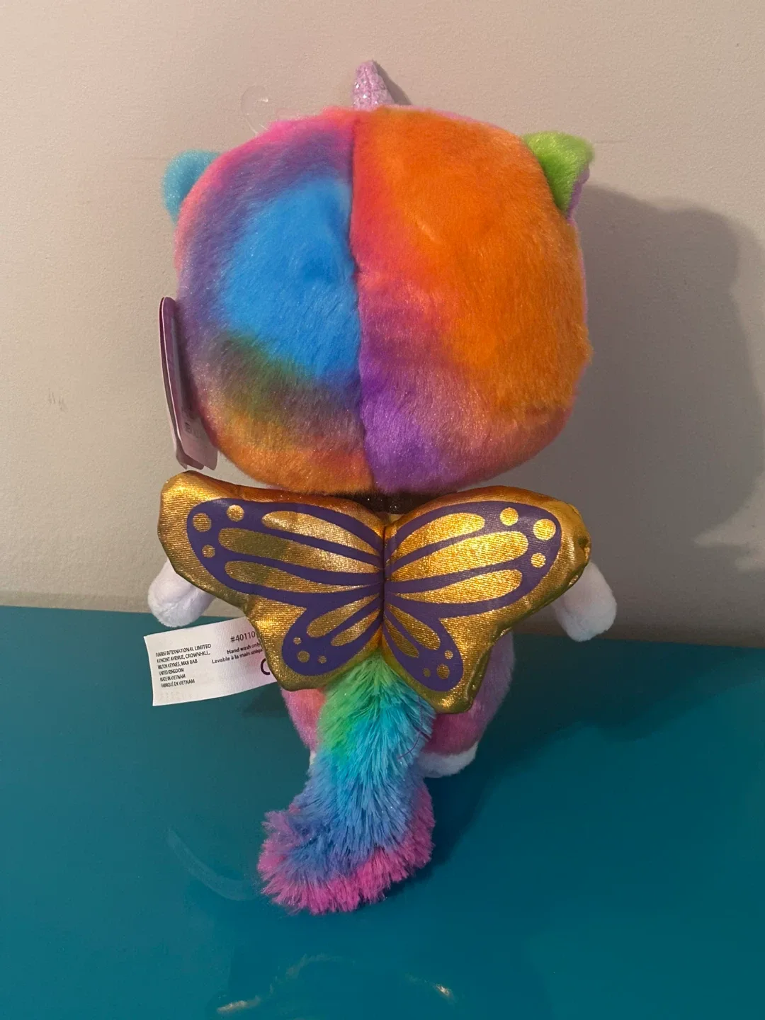 🌈 RARE New Rainbow Butterfly Unicorn Kitty Plushies image indicator(7)