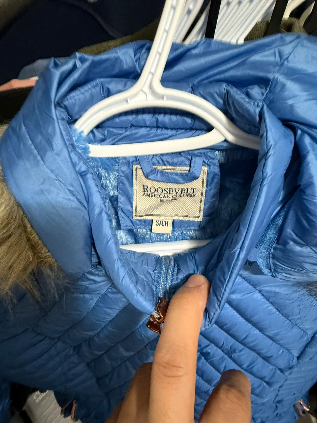 Roosevelt American College Puffer Jacket - S - photo 2