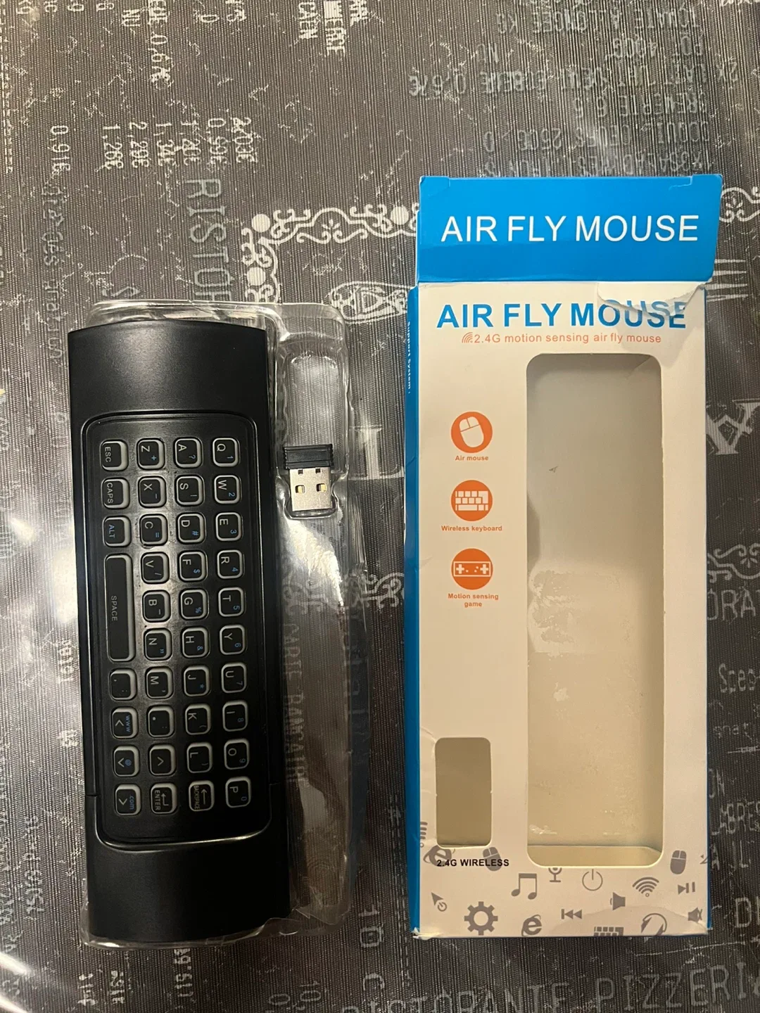 Air Fly Mouse 2.4G Motion Sensing image indicator(2)