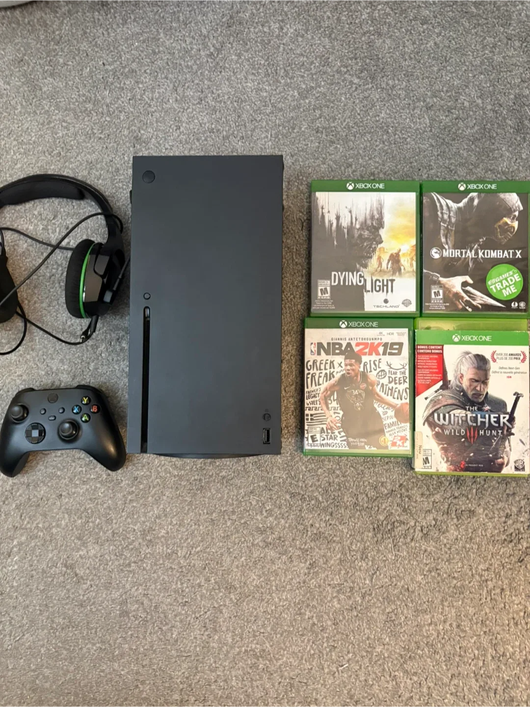 Xbox Series X 1.5TB + HyperX Headset + 4 Games | MINT | $540 OBO
