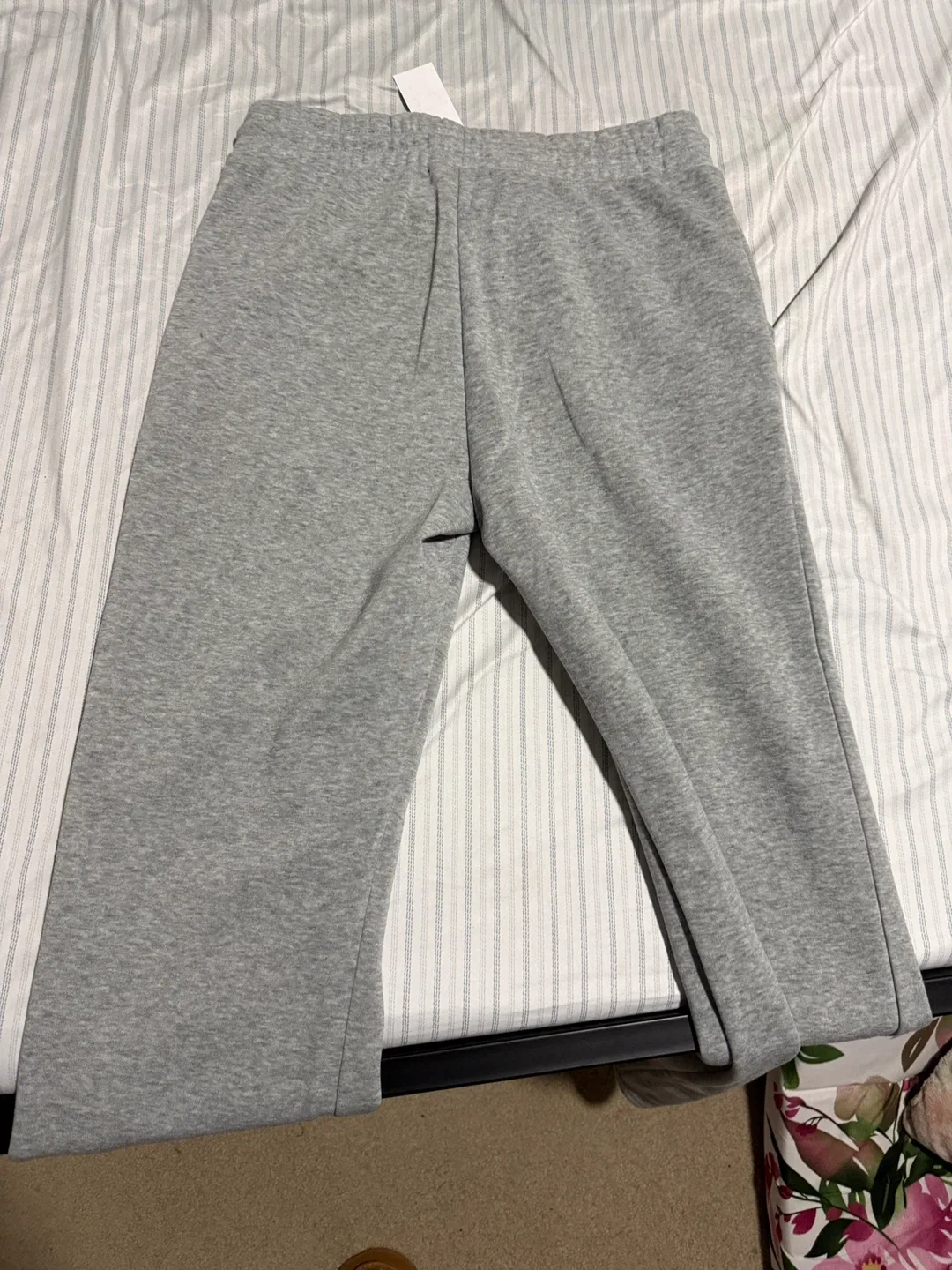 Grey Flared Sweatpants - New with Tags