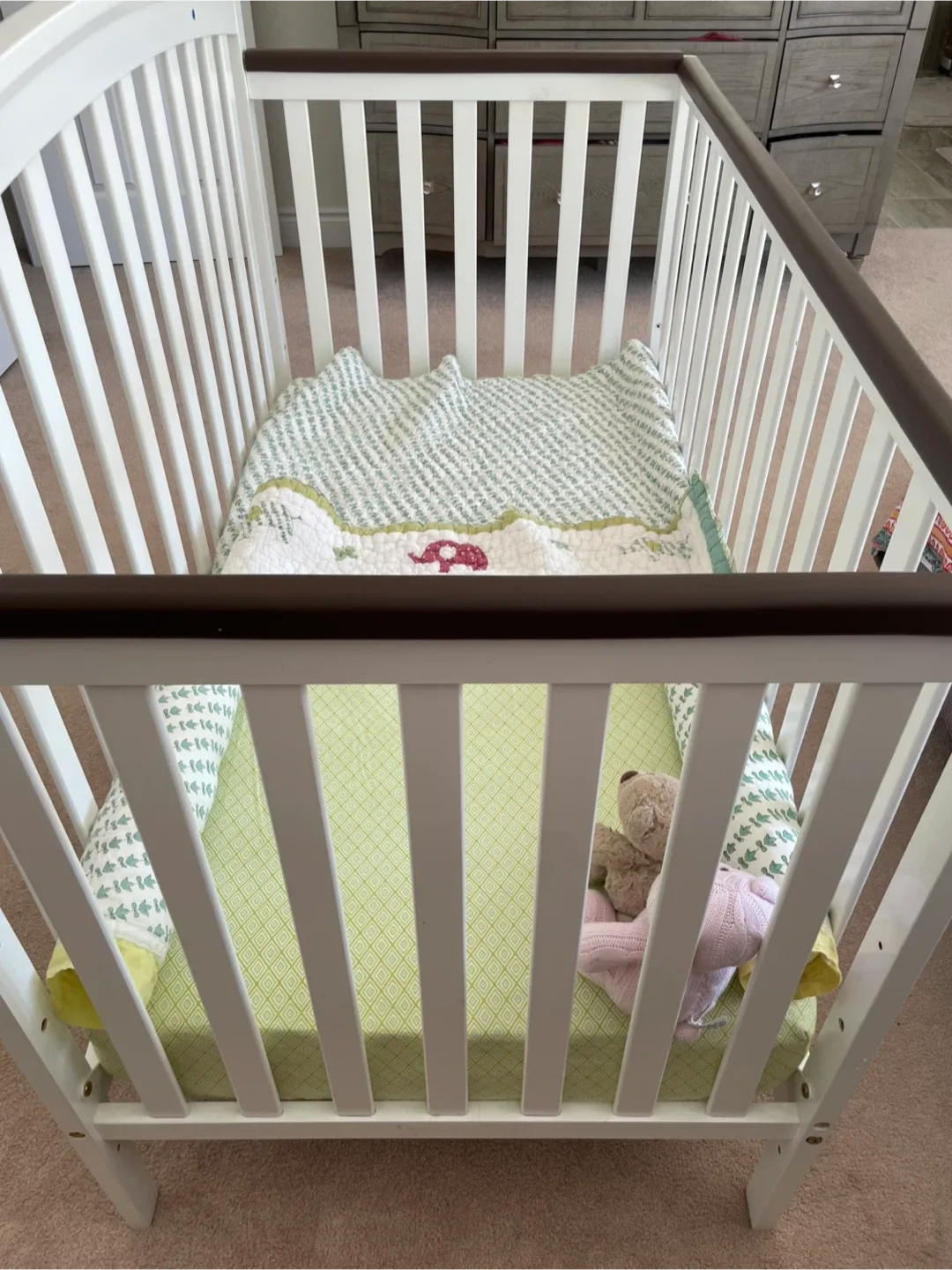 Dream On Me Eden 4-in-1 Convertible Crib - White image indicator(4)