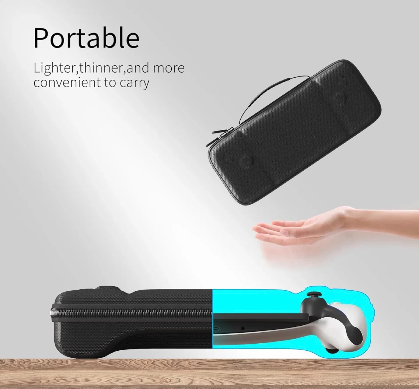 Hard Shell Carrying Case for PS Portal image indicator(2)