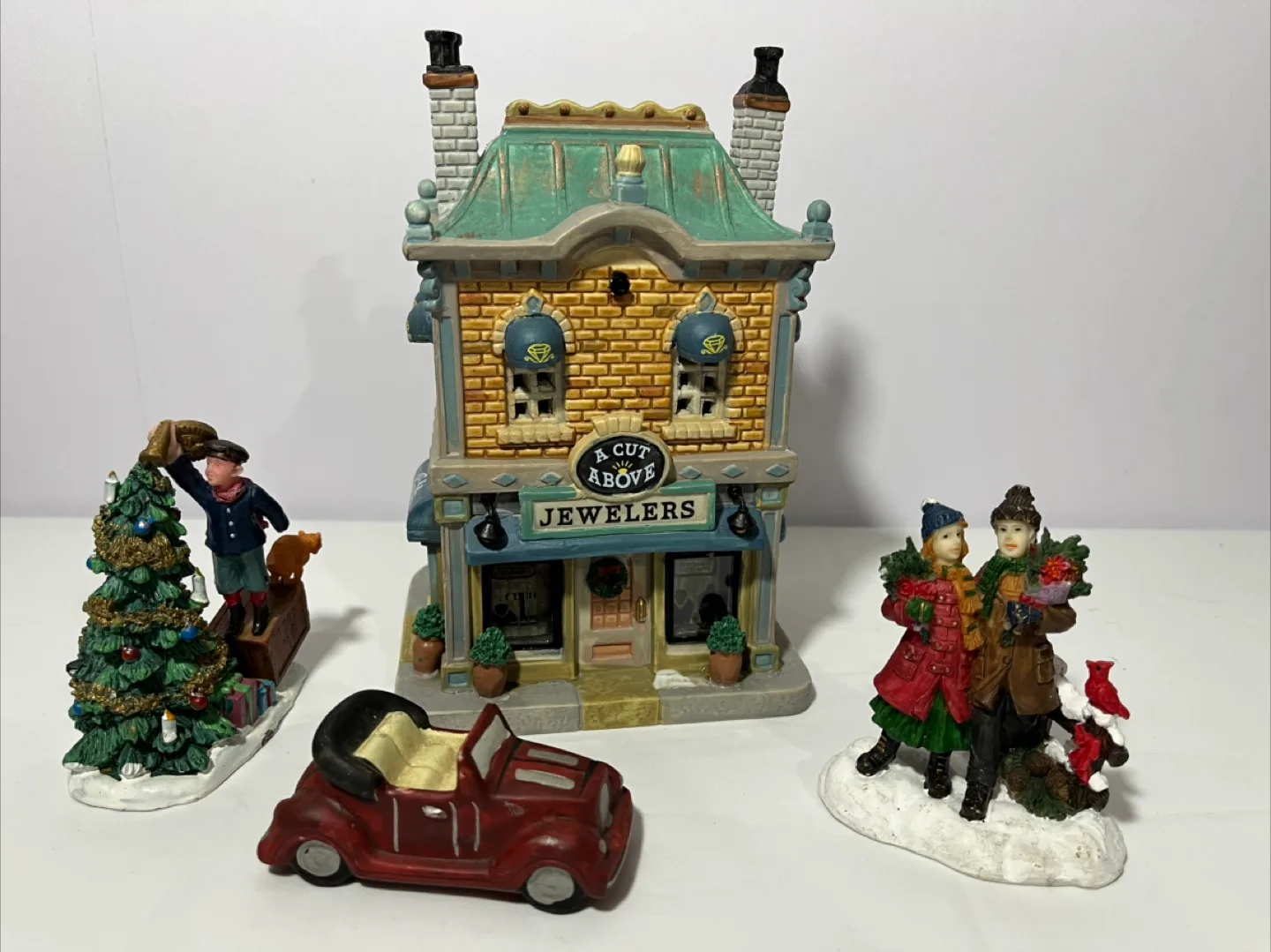 Jewelers Christmas Village Figurine collection