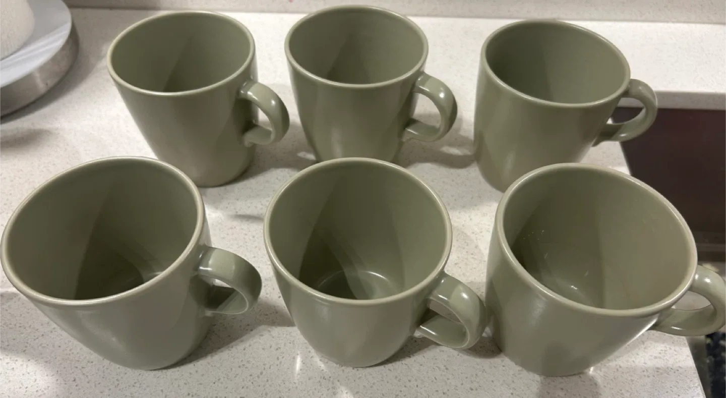 Set of Six Ikea Mugs image indicator(2)