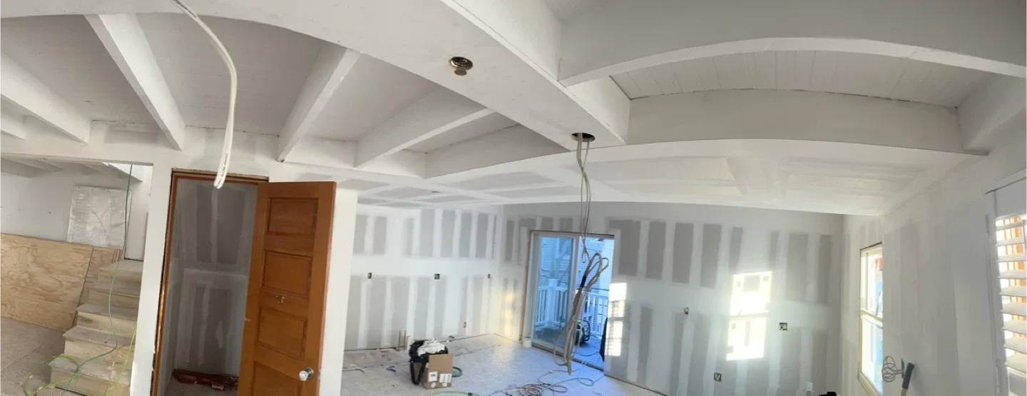 Drywall , spackle and paint