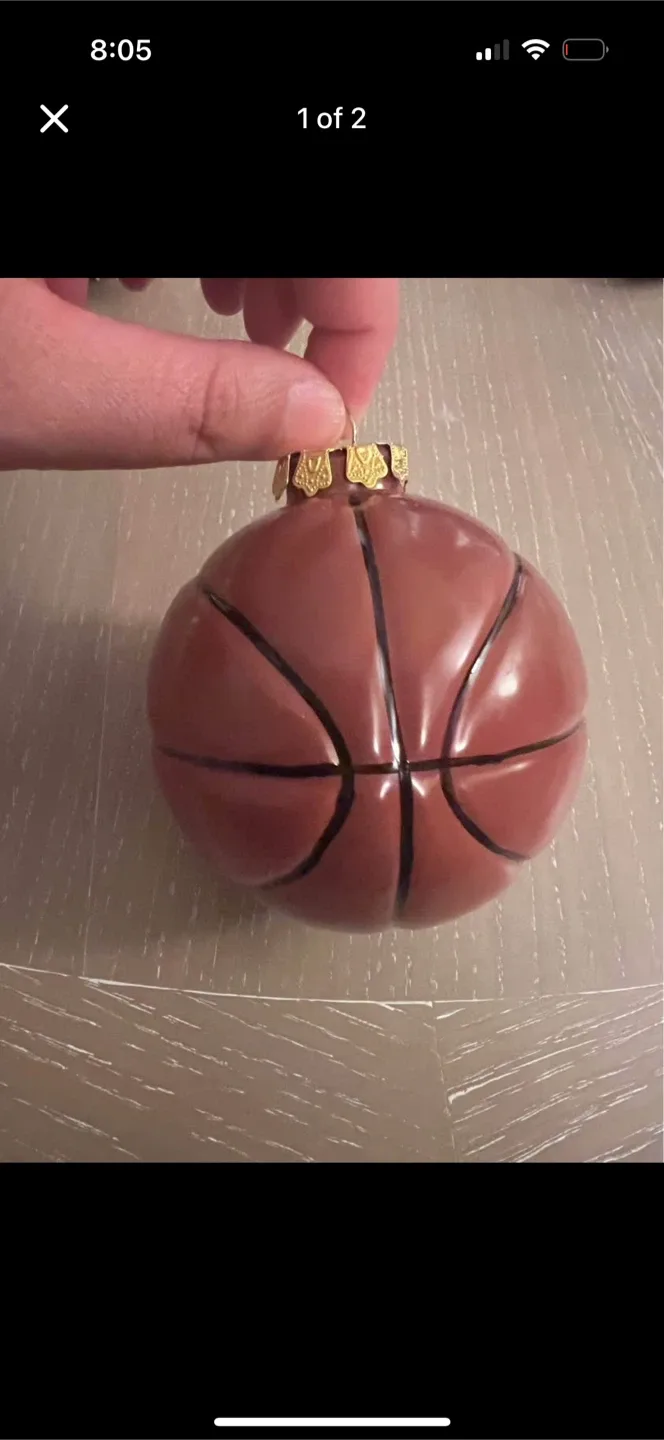 Basketball Ornament