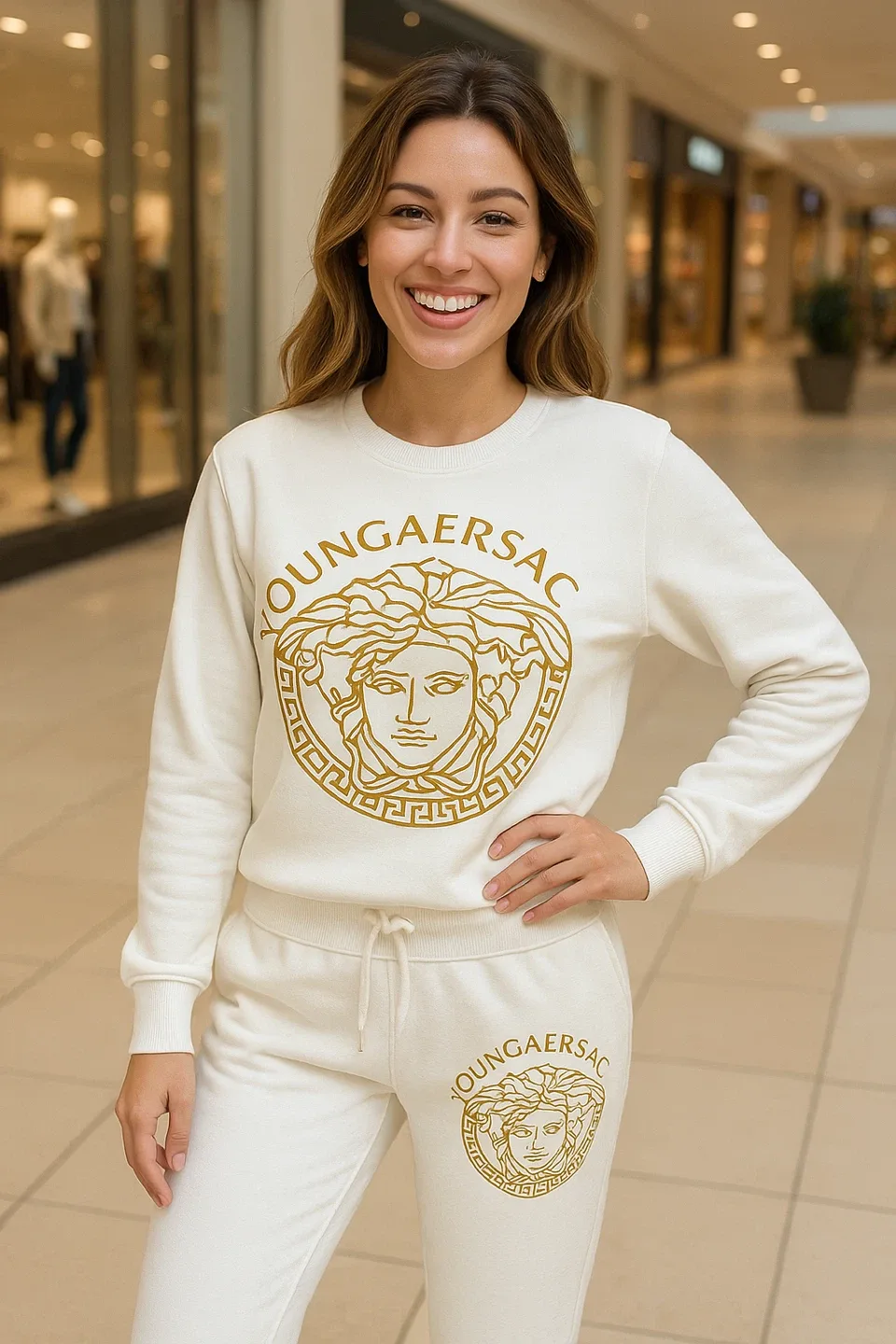 Young Versace Sweatshirt - Size S, M, L, XL, XXL image indicator(4)