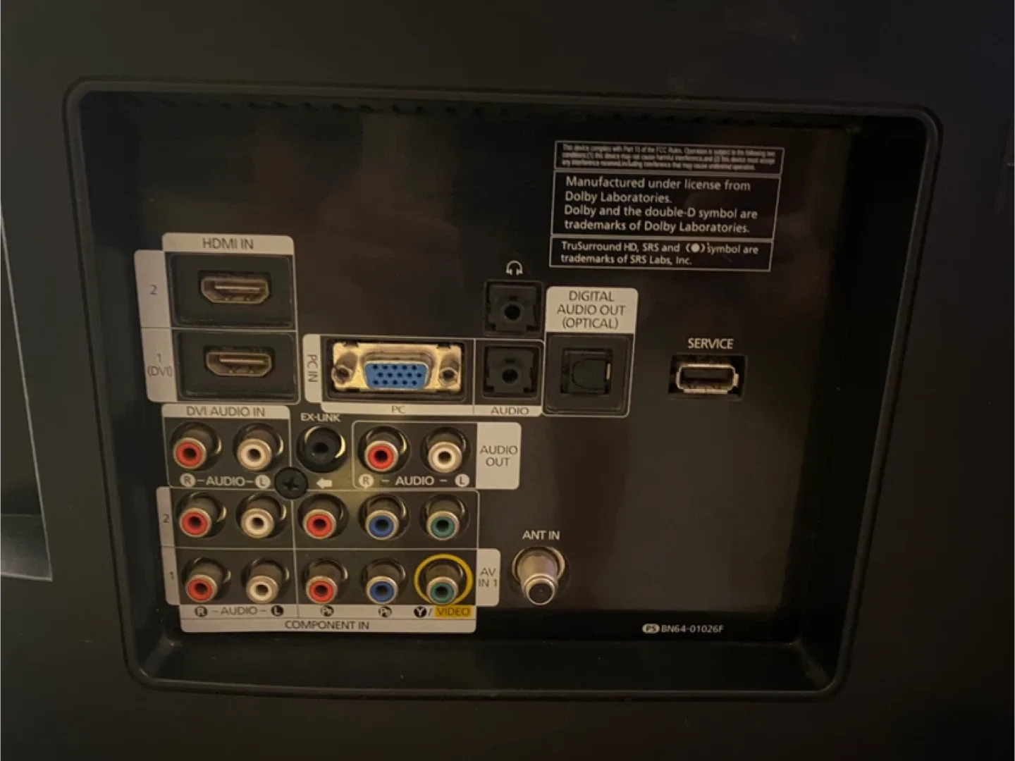 “32Inch” Samsung High Definition LCD TV -Large Scratch image indicator(7)