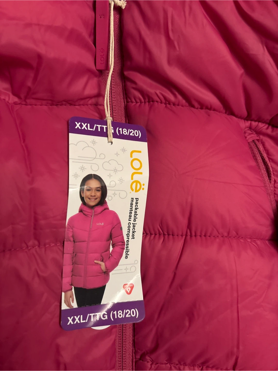 Lolë Packable Jacket XXL (18/20) - New - photo 2