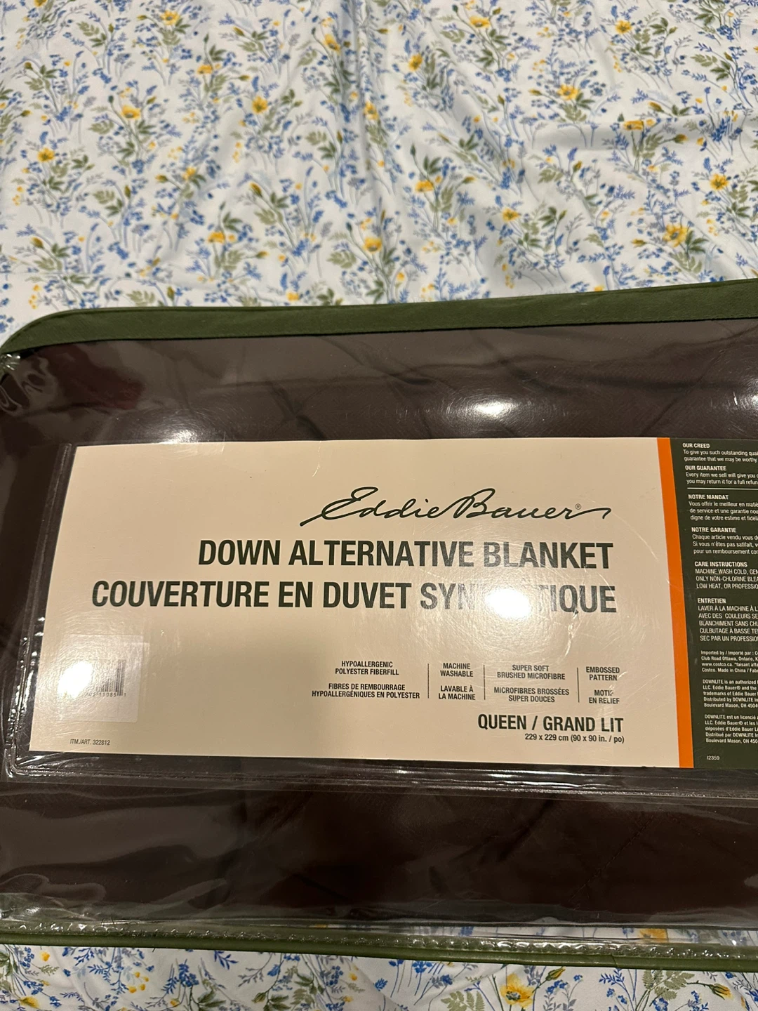 Eddie Bauer Down Alternative Blanket - Queen/King - photo 2