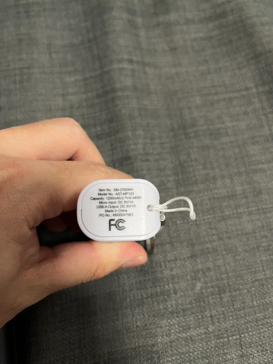 Dignity Qualcomm 4+ PD3.0 Power Bank & 1200mAh mini power bank image indicator(5)