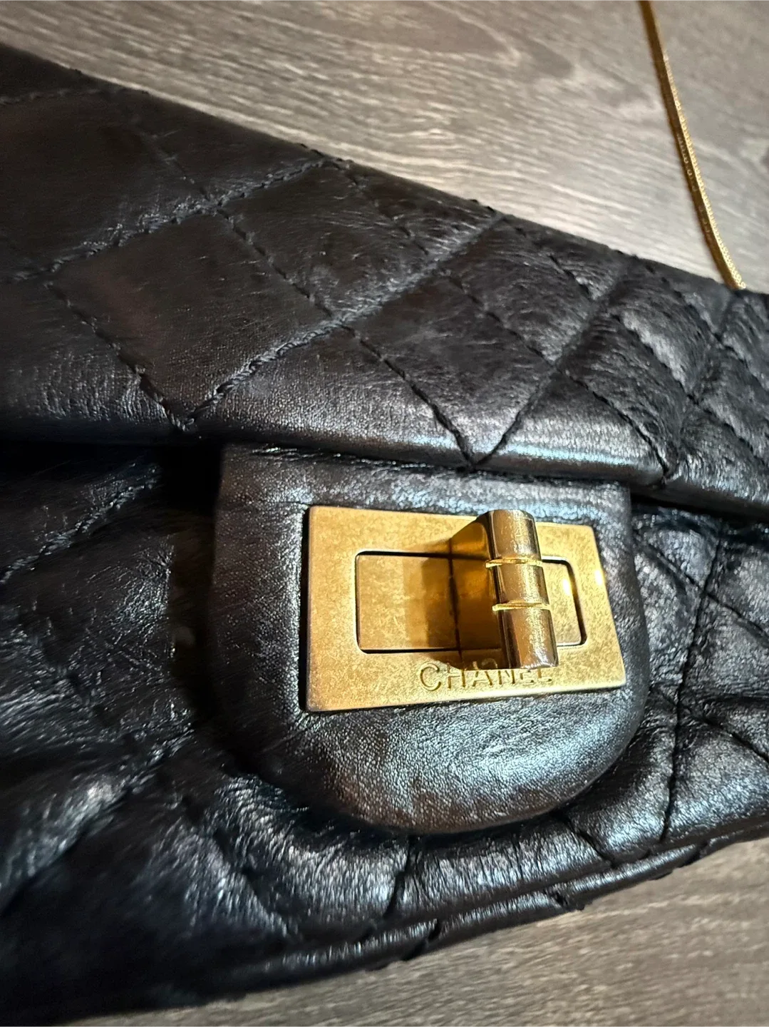 Chanel East/West Reissue 2.55 clutch / shoulder bag