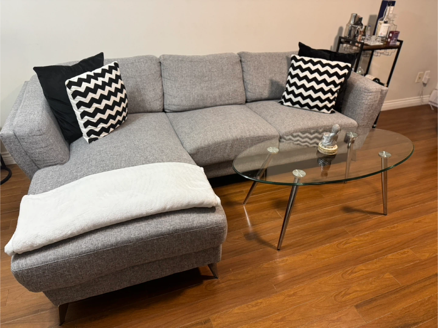 Sofa with cushion
