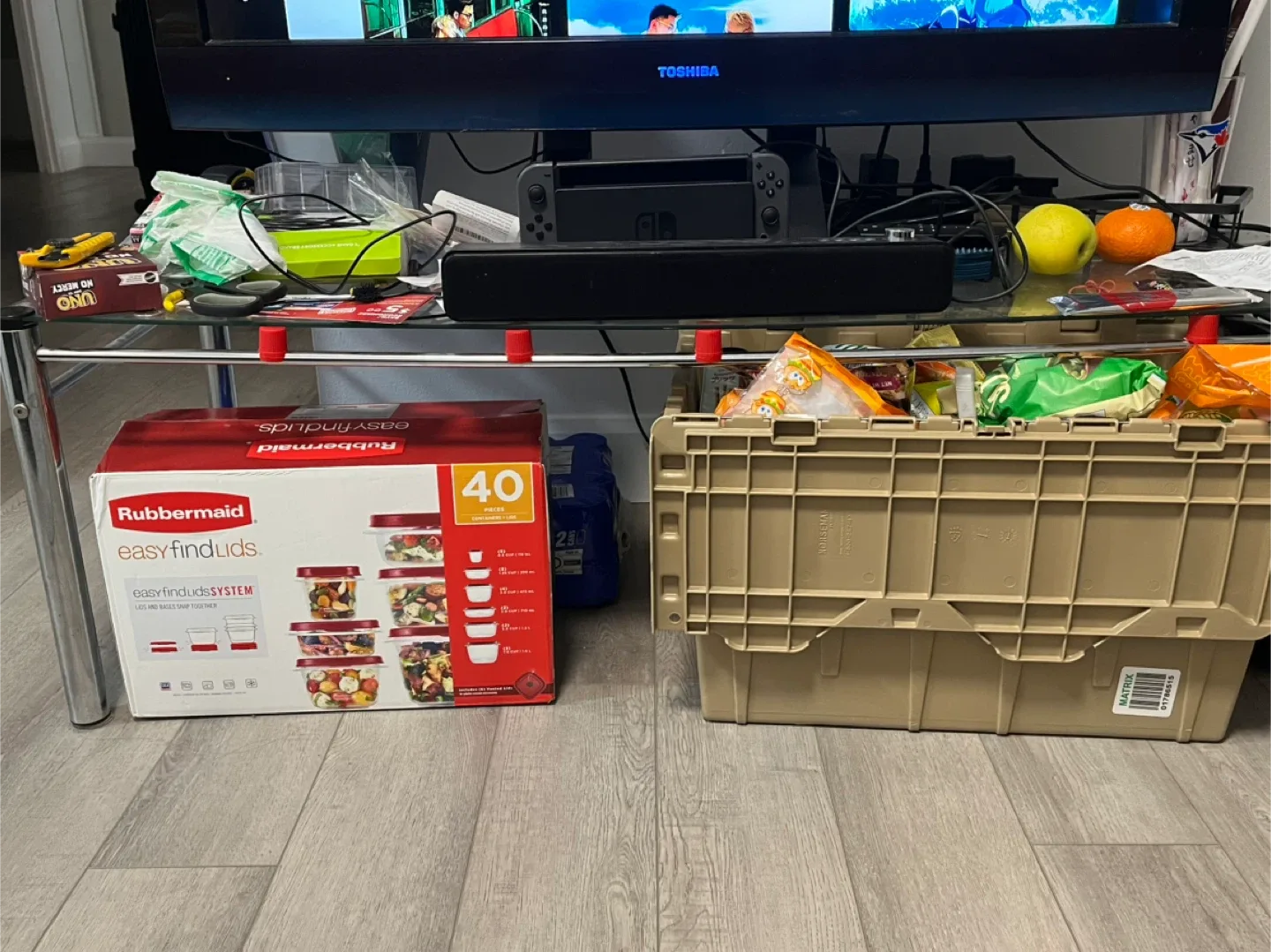 Glass Coffee table image indicator(2)