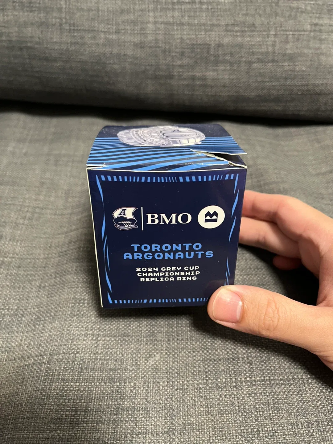 Toronto Argonauts 2024 Grey Cup Replica Ring