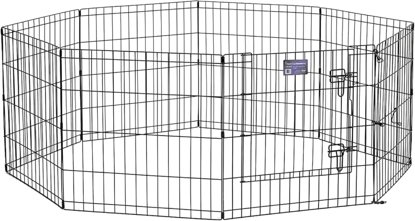 MidWest Black E-Coat Exercise Pen